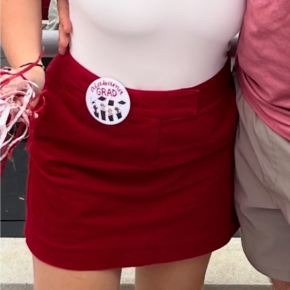 Women's Red Skirt